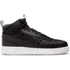 Nike Mens  Court Vision Mid Winter In Black/black