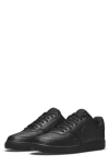 Nike Court Vision Next Nature Sneaker In Black/black/black