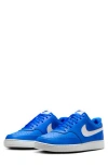 Nike Men's Court Vision Low Casual Shoes In Hyper Royal/white