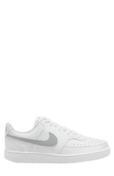 Nike Mens  Court Vision Low In White/light Smoke Grey/white