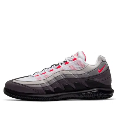 Nike Court Zoom Vapor X Air Max 95 'solar Red' In Animal Print