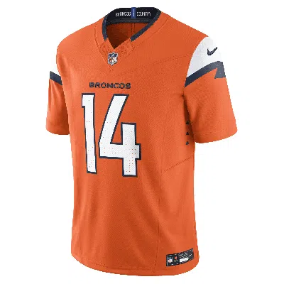 Nike Courtland Sutton Denver Broncos  Men's Dri-fit Nfl Limited Football Jersey In Orange