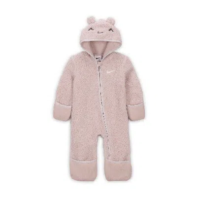 Nike Cozy Comfort Baby (0-9m) Coverall In Purple