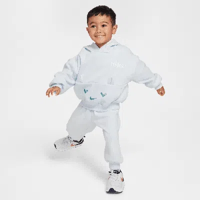 Nike Cozy Comfort Toddler Hoodie And Jogger Pants Set In Grey