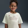 Nike Cozy Little Kids' T-shirt In White