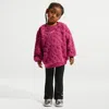 Nike Cozy Toddler 2-piece Flared Leggings Set In Pink
