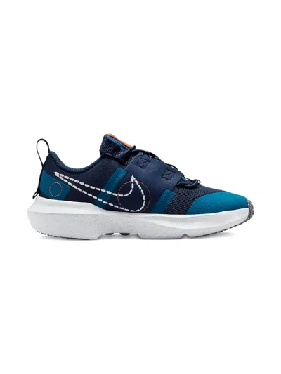 Nike Kids' Crater Impact "midnight Navy" Sneakers In Blue