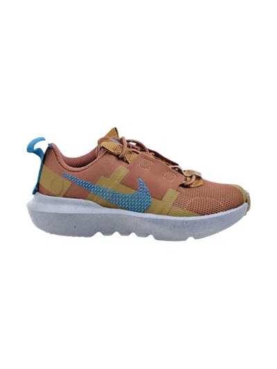 Nike Kids' Crater Impact "mineral Clay/elemental Gold/chambray Blue/laser Blue" Sneakers In Multi