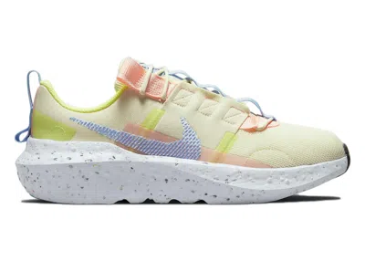 Pre-owned Nike Crater Impact (women's) Sneakers In Pollen/volt/peach