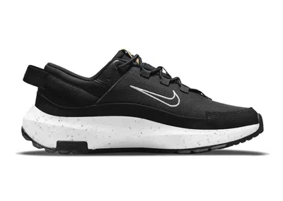 Pre-owned Nike Crater Remixa (women's) Sneakers In Black/dark Smoke Grey/white