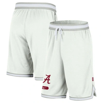 Nike Cream Alabama Crimson Tide Dna 3.0 Performance Shorts In White