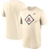Nike Cream Arizona Wildcats Legend Baseball Icon Performance T-shirt In Brown
