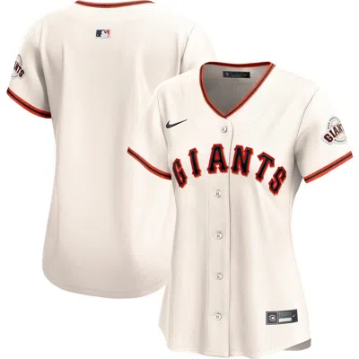Nike Cream San Francisco Giants Home Limited Jersey In White
