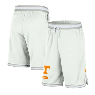 Nike Men's Cream Tennessee Volunteers Dna 3.0 Performance Shorts In White