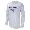 Nike Creighton  Men's College Long-sleeve T-shirt In White