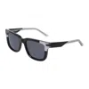 Nike Crescent Fall Rectangular Mini Sunglasses For Men In Blue