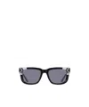 Nike Crescent Fall Square Frame Sunglasses In Black