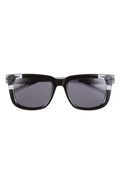 Nike Crescent Fall Square Sunglasses In Black