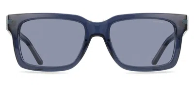 Nike Crescent I Ev24017 410 Men's Sunglasses Blue Size 54