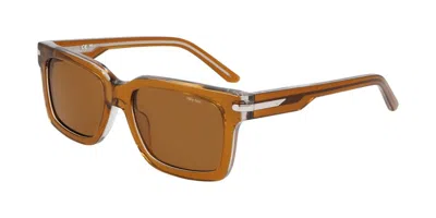 Nike Crescent I Ev24017 802 Men's Sunglasses Brown Size 54