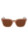 Nike Crescent Ii 52mm Square Sunglasses In Brown