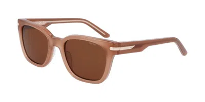 Nike Crescent Ii Ev24018 201 Women's Sunglasses Brown Size 52