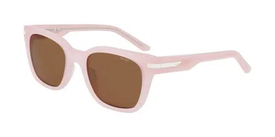 Nike Crescent Ii Ev24018 801 Women's Sunglasses Pink Size 52