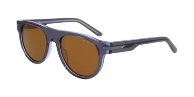 Nike Crescent Iii Ev24019 013 Men's Sunglasses Grey Size 52 In Yellow
