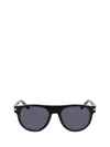 Nike Crescent Iii 54mm Round Sunglasses In Blue