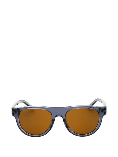 Nike Crescent Iii Round-frame Sunglasses In Blue