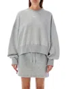 Nike Phoenix Fleece Sweatshirt In Gray In Gray