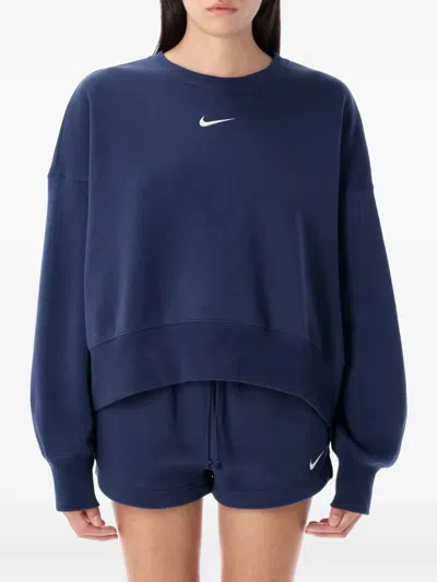 Nike Crew-neck Oos Sweatshirt In Blue