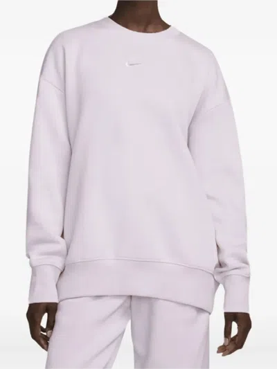 Nike Crew-neck Sweatshirt In Purple