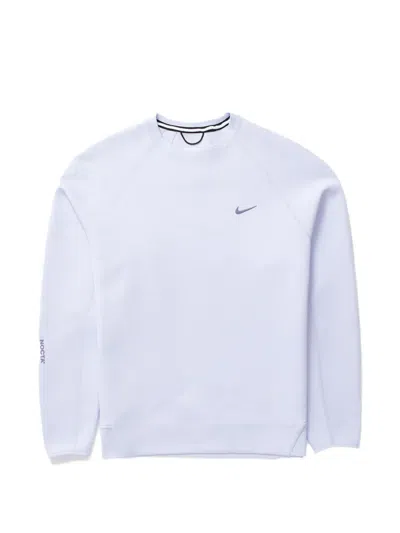Nike Crew-neck Sweatshirt In White