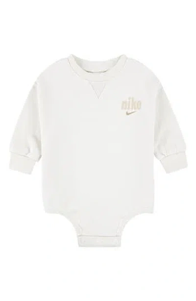 Nike Babies'  Crewneck Bodysuit In White