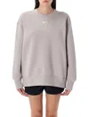 Nike Crewneck Phoenix Fleece In Gray