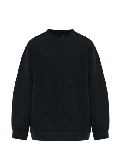 Nike Crew-neck Sweatshirt In 블랙