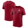 Nike Crimson Alabama Crimson Tide Campus Shadow Legend Performance T-shirt In Red