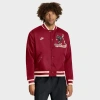 Nike Crimson Alabama Crimson Tide Legacy Full-snap Bomber Jacket In Burgundy
