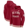 Nike Oklahoma Sooners Legacy Retro Menâs  Men's College Pullover Hoodie In Crimson