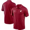 Nike Crimson Washington State Cougars Victory Solid Performance Polo In Red