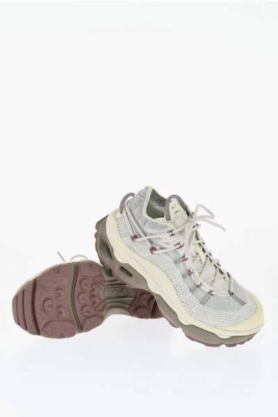 Nike Crochet Air Max Flyknit Venture Low-top Sneakers With Air Bu