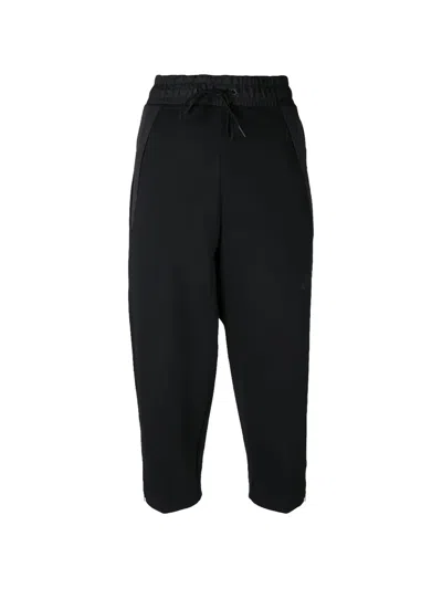 Nike Cropped Track Pants In Black