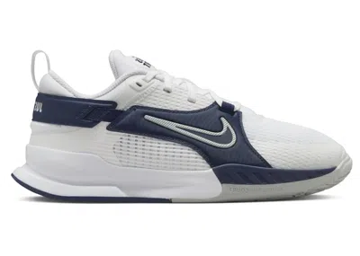 Pre-owned Nike Crosscourt Sneakers In White/midnight Navy Blue/light Silver