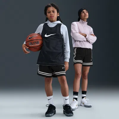 Nike Crossover Big Kids' Dri-fit 5" Basketball Shorts In Black
