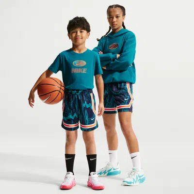 Nike Crossover Big Kids' Dri-fit Basketball Shorts In Green