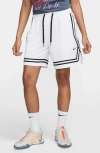 Nike Crossover Dri-fit 7-inch Basketball Shorts In White