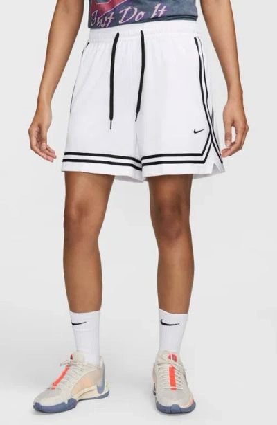 NIKE NIKE CROSSOVER DRI-FIT PERFORMANCE BASKETBALL SHORTS
