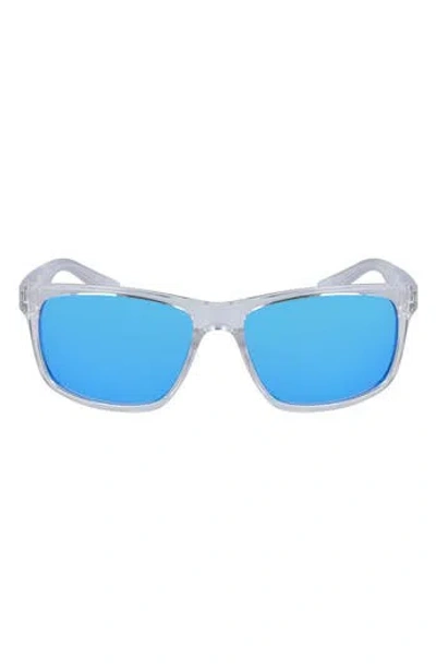 Nike Cruiser 59mm Square Sunglasses In Blue