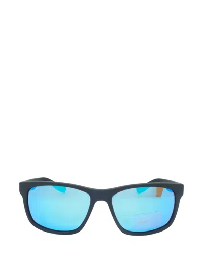 Nike Cruiser Rectangle-frame Sunglasses In Black